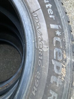 4x zimní pneu 195/60 R16 Hankou - 6