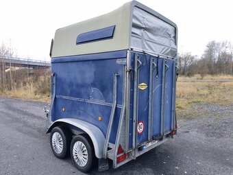 Přepravník na koně Böckmann se sedlovnou - celolaminátový - 6