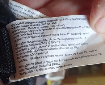 Chrániče na tělo – kolečkové brusle - 6