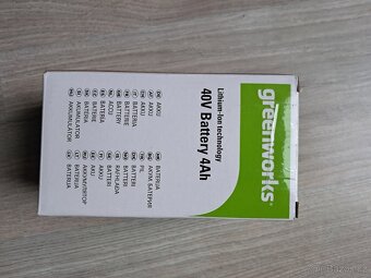 AKU KŘOVINOŘEZ GREENWORKS GD40BCB2 40V - 6