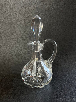Ruckl Křišťálová zdobená karafa 350ml, Nižbor - 6