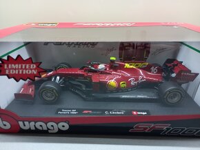 6x F1 FERRARI LECLERC A VETTEL BURAGO 1:18 - 6