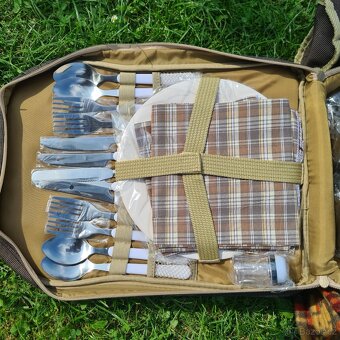 Piknikový batoh, piknikový set, nepoužitý - 6