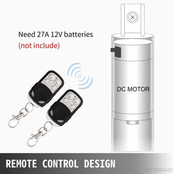 Automatická dvířka do kurníku - set s ovladači, senzory - 6