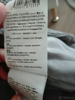 Dámský vlněný kabát 36 Camaieu - 6