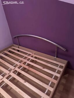 Postel 180x200 + čelo postele - 6