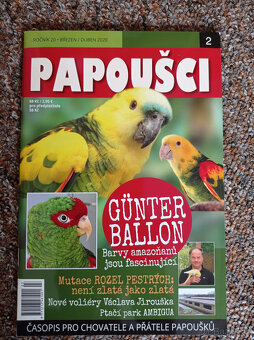 Časopis Papoušci (2011,2014,2015,2017,2021) - 6