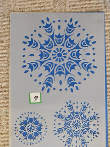 Malování na textil- ŠABLONY 1 - 6