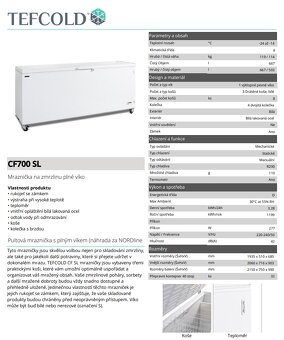 GASTRO PROFI MRAZÁK TEFCOLD - 6