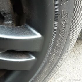 ALU DISKY 5x112 a PNEU 205/55/16 sada alu,pneu R16 - 6