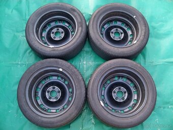 4x Disky Škoda Fabia II 5x100 R15 + Letní Pneu: Cena za sadu - 6