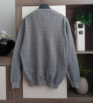 Massimo Dutti pánský lehký svetr vel. M/L 100% bavlna - 6