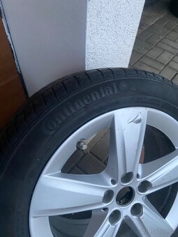 Alu kola BMW r17, 5x112, zimní pneu - 6