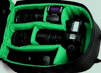 Multifunkční batoh TIGERNU na digitál. i analog. fotoaparáty - 6