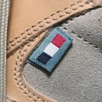 Pánské kožené tenisky Atlantic, vel. 42, béžovo-šedé - 6