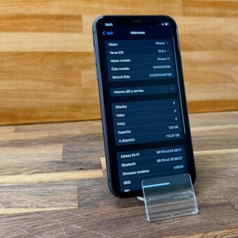 IPhone 11 128GB, černý, 100% baterie (rok záruka) - 6