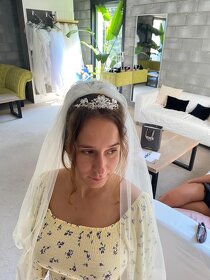 ADINA svatební šaty s korunkou - 6