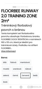 Florbal RUNWAY 2.0 TRAINING ZONE 2m² - 6