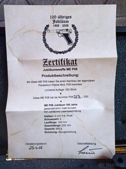 Expanzní Luger P08 Parabellum - 6