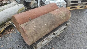 Staré kamenné sloupy, pískovcové sloupy, 4x pilíře - 6