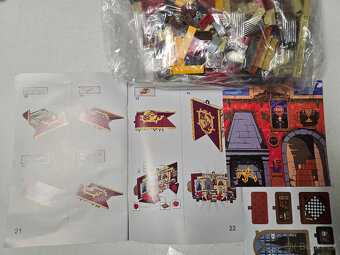 STAVEBNICE HARRY POTTER Vlajky Zmiozelu (náhrady) - 6