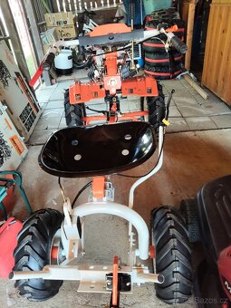 Prodám nový profesionální kultivátor RURIS 918K/ACC s el. St - 6