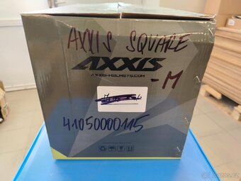 JET přilba AXXIS SQUARE černá lesklá - M - 6