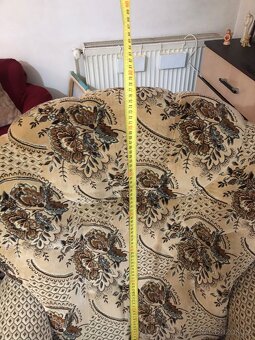 Starožitné křeslo Mušle - 6