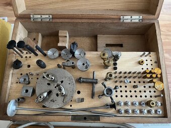Hodinarsky soustruh Boley 6mm / po hodinari - 6