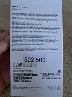 Apple iPhone SE 2022 128GB nepoužitý pouze rozbalený - 6