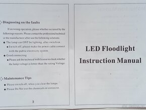 Reflektor LED LIGHT 30W/IP65 - 6