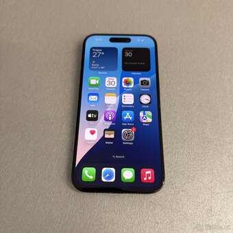 iPhone 15 Pro 128GB, pěkný stav, 12 měsíců záruka - 6