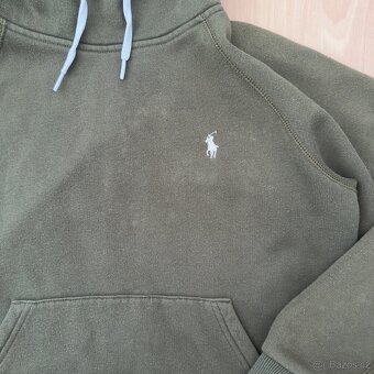 Ralph Lauren Polo zelená mikina s kapucí | vel. M - 6