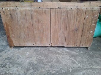 lavička - botník na chalupu - 6