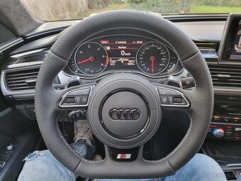 VYHRIVANY AUDI VOLANT ZREZANY - PERFOROVANA KUZE - 6