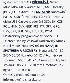 full HD Sencor 22” JAKO NOVÁ - 6
