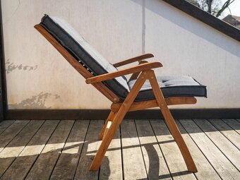 ZAHRADNÍ POLOHOVACÍ KŘESLA GENTLE, TEAK - 6