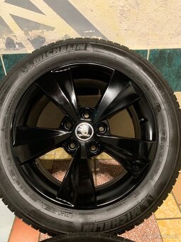 Alu kola Škoda R16 5X112 LETNÍ PNEU 205/55 R16 100% Vzorek - 6