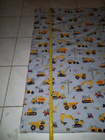 Dětský stan Teepee Stavební stroje - 6