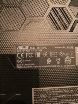 Asus tuf gaming F15 - 6