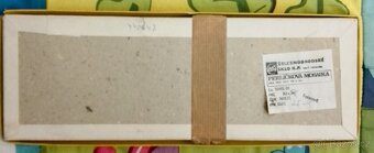 RETRO PERLIČKOVÁ MOZAIKA cca r. 1980 ŽELEZNOBRODSKÉ SKLO - 6