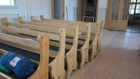 Kostelní lavice - 6