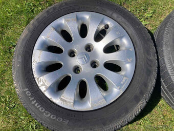 ALU kola Citroen Xsara Picasso 185/65 r15 + šrouby - 6