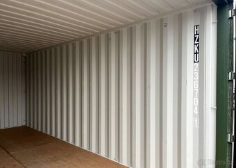 Lodní kontejner 20 HZKU 236 704-1 RAL 6007 -DOPRAVA ZDARMA - 6