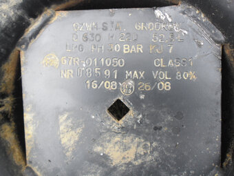 LPG nádrž - externí - toroidní - 6