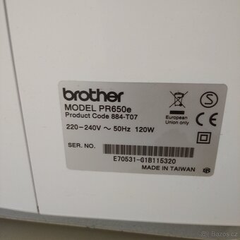 Brother PR650e + vyšívací software - 6