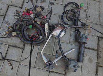 Kawasaki ER-5 - elektro CDI indukční regulator - sada zámků - 6