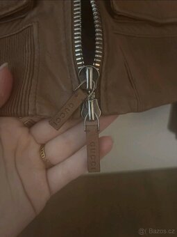 Dámská luxusní kožená bunda Gucci - 6