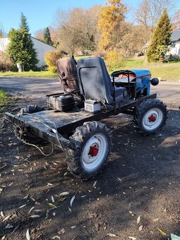 Malotraktor domací výroby 4X4 - 6