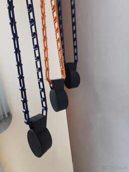 Držáky s trny na 4 fotopozadí + 3 x fotopozadí š. 1,35m - 6